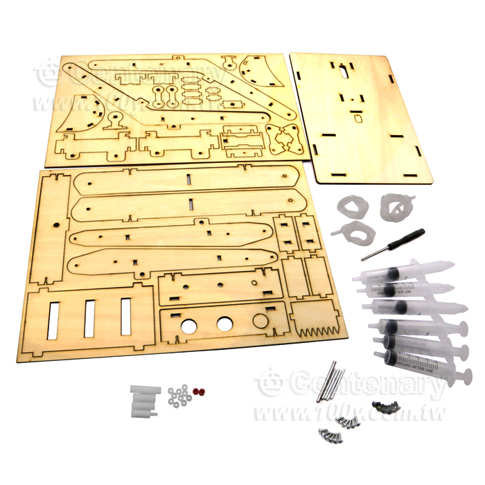 Wooden hydraulic excavator model - 126293 Product Image
