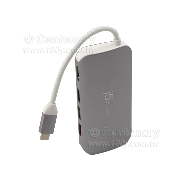 USB3.1 Type-C轉HDMI/千兆網口9合1多屏擴展塢 - 126741 產品圖片