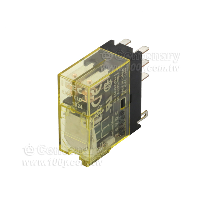 DC24V DPDT 8腳 繼電器 2開2閉 帶LED燈 - 127039 產品圖片