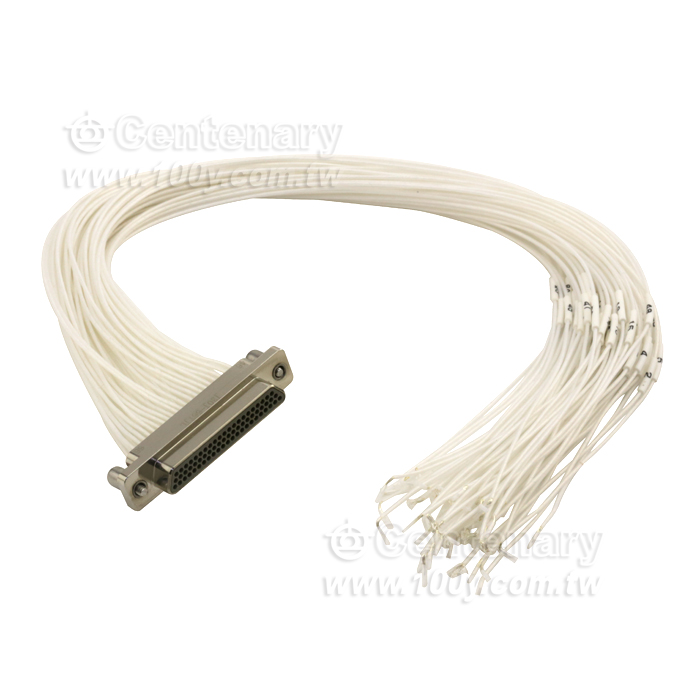 Rectangular connector 66 core plug wire length 30cm - 126746 Product Image