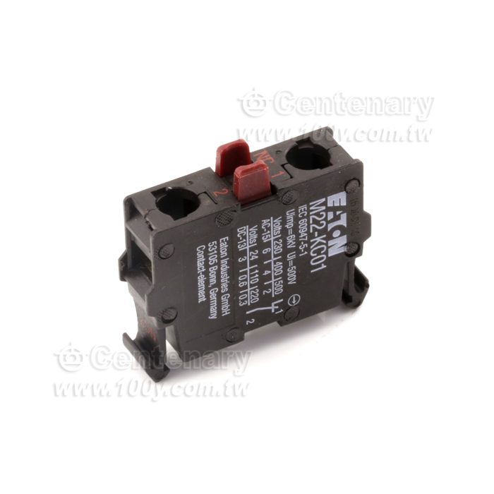 EATON_伊頓輔助觸點(用于M22) 常閉後部安裝 - 126918 產品圖片