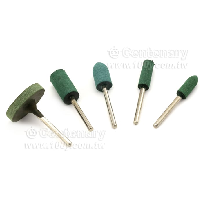 橡膠拋光打磨磨頭-小圓柱型7*3mm - 126408 產品圖片