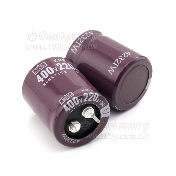 220uF/400V ±20％ 105℃【無鉛】 - 58586 產品圖片