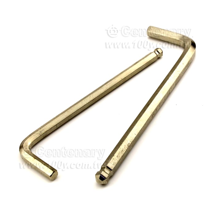1/8"內六角扳手 鍍鎳 - 124644 產品圖片