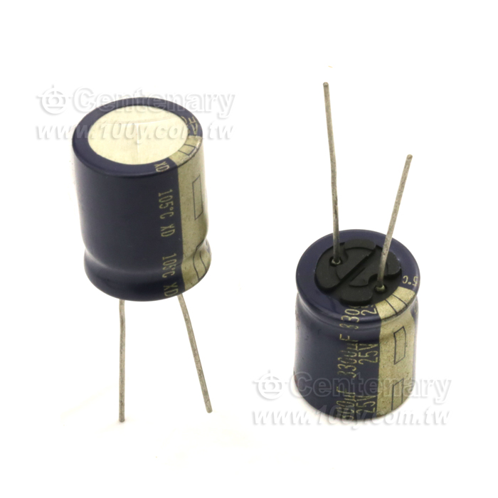 XD金字電解電容(3300uf/25V) 體積16×20mm - 127884 產品圖片