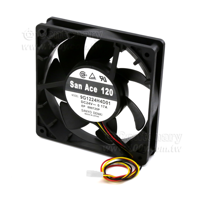 DC24V 3線式風扇 120*120*25mm - 119452 產品圖片