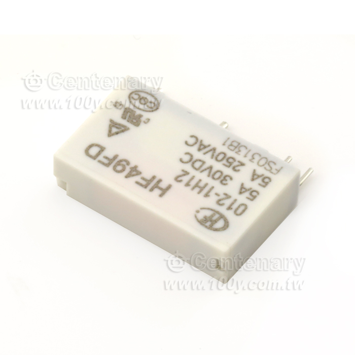 HONGFA_12VDC 繼電器 - 127561 產品圖片