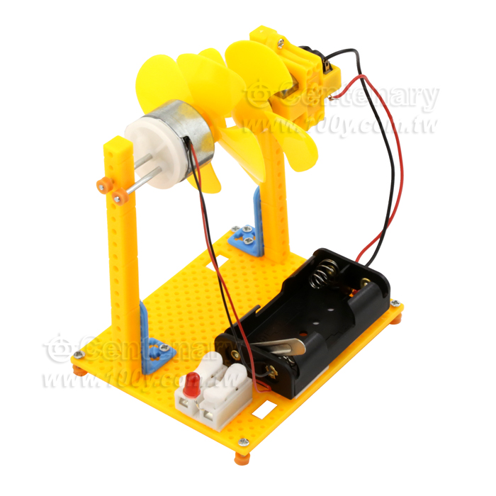 DIY拼裝發明動手製作發電 風力發電模型 - 127525 產品圖片