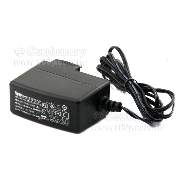 SUNNY_呈威12V/1A 立式電源適配器 5.5*2.1mm - 127881 產品圖片