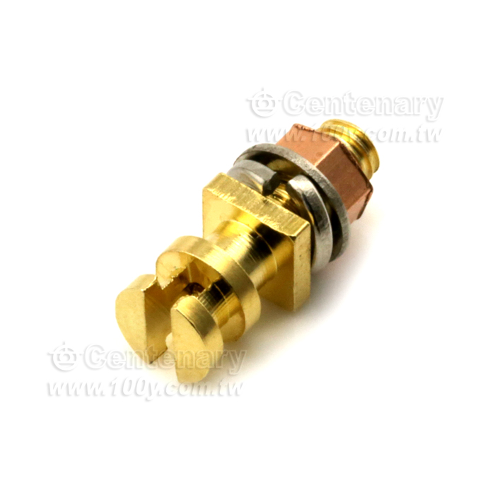 純銅鍍真金測試柱-腳釘-棚釘-12.5mm - 127663 產品圖片