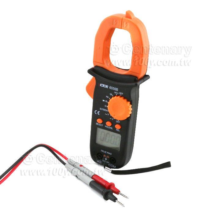 鉗形萬用表 電阻40MΩ 電容100UF 頻率99.99KHZ - 126676 產品圖片