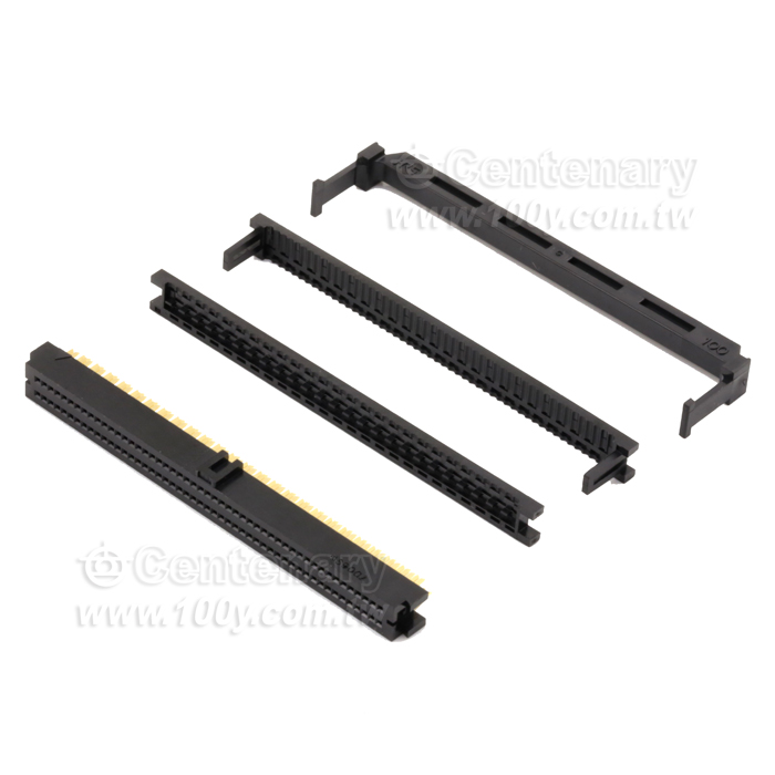 HRS_1.27mm 100P 壓排母頭 - 128294 產品圖片