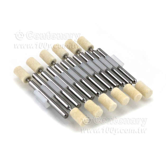 羊毛拋光打磨頭-柱形3*5-12支 - 128139 產品圖片