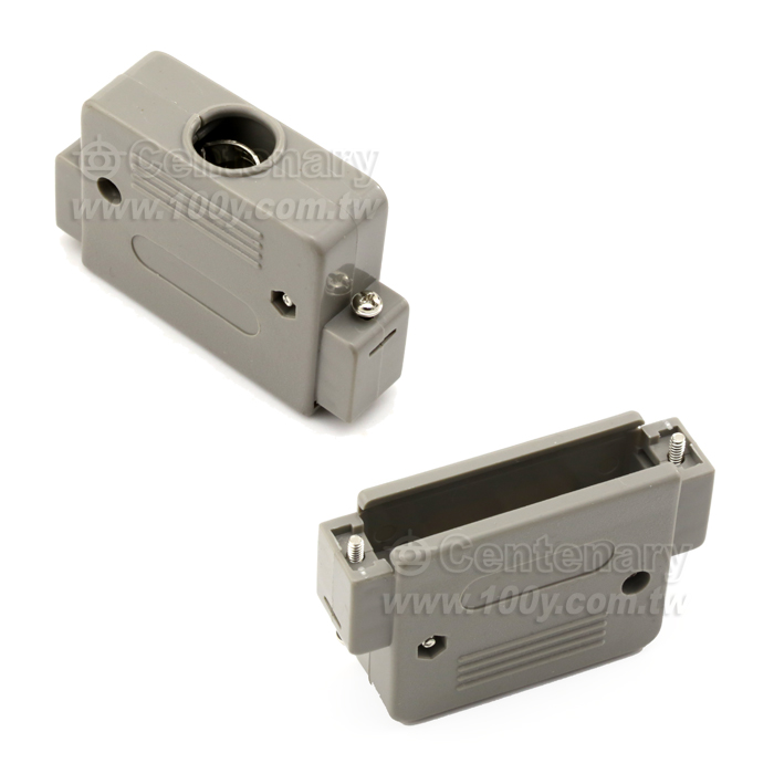 D-Subminiature Connector Hoods-Plastic  (50 Pins) - 13353 Product Image