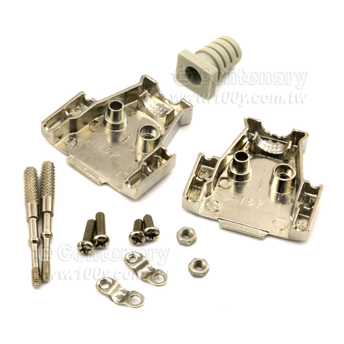 D-Subminiature Connector Hoods-Plastic  (3 Pins) - 128313 Product Image