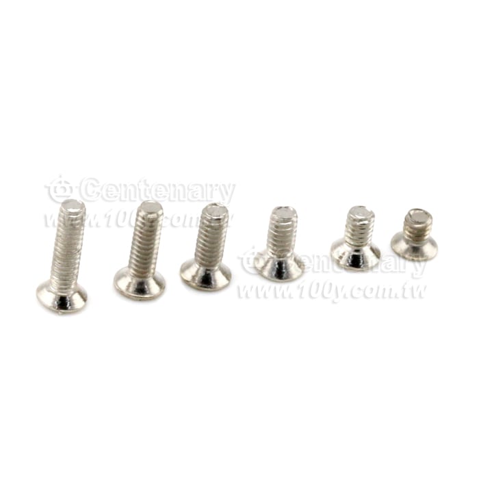 ⊕字平頂埋頭螺絲 M2*7mm - 120943 產品圖片