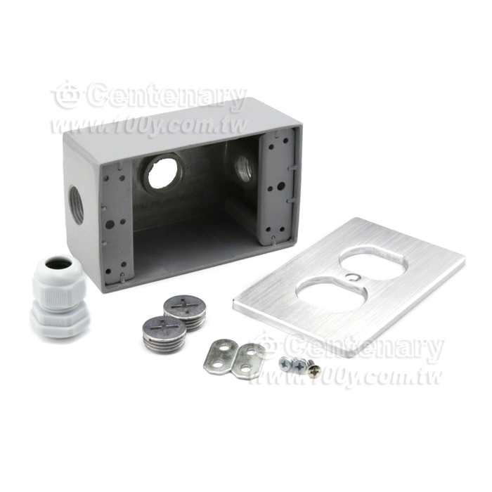 AC Box Internet/Telephone Panel Bottom Box - 128583 Product Image