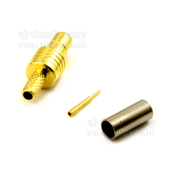 SMB Male Crimp RG-316/U (鍍金) - 129103 產品圖片