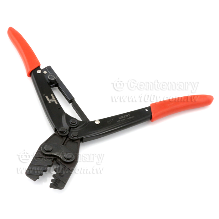 Ratchet Bare Terminal Crimping Plier - 124400 Product Image
