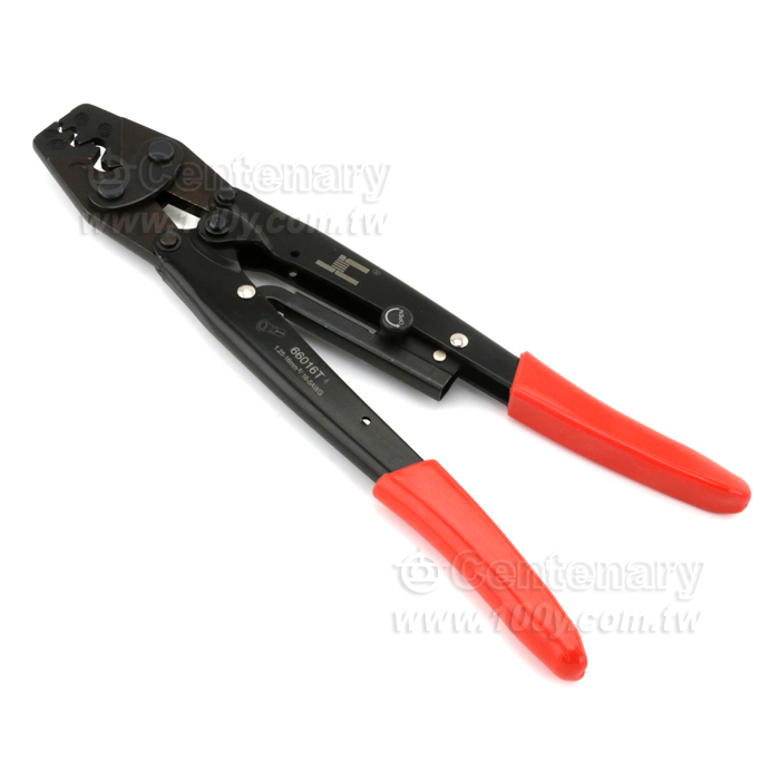 Ratchet Bare Terminal Crimping Plier - 124403 Product Image