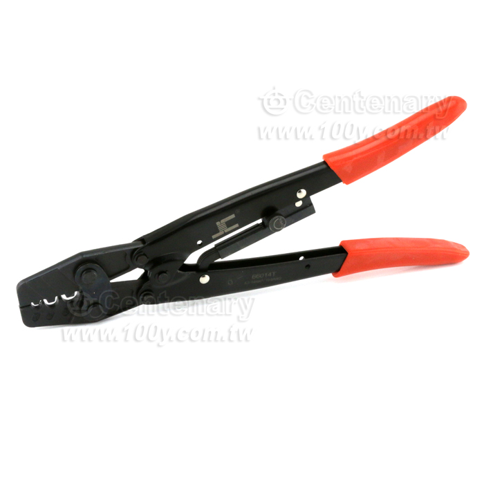 Ratchet Bare Terminal Crimping Plier - 124402 Product Image