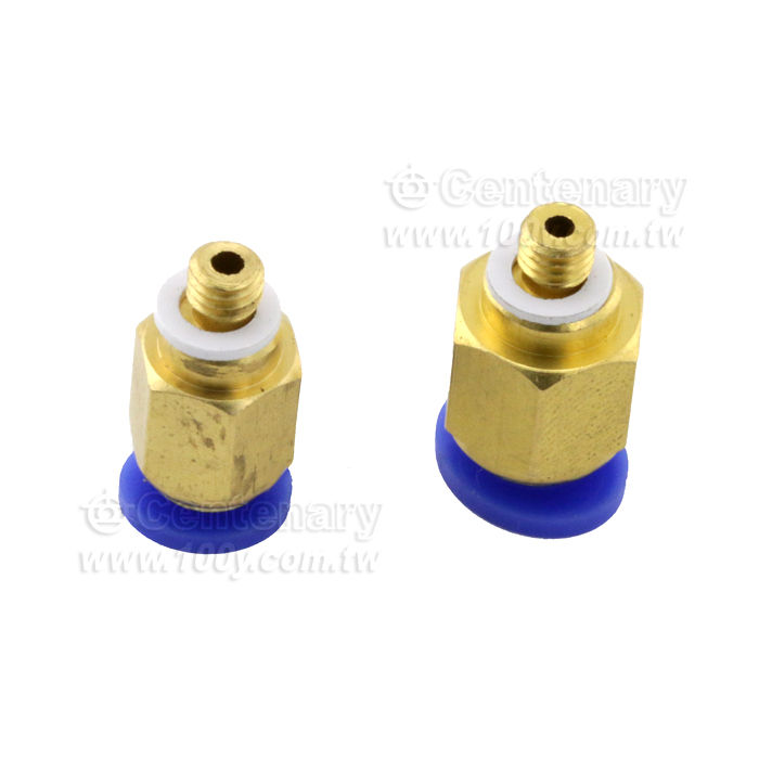 Inch Copper PC Threaded Straight Connector - 128444 Product Image