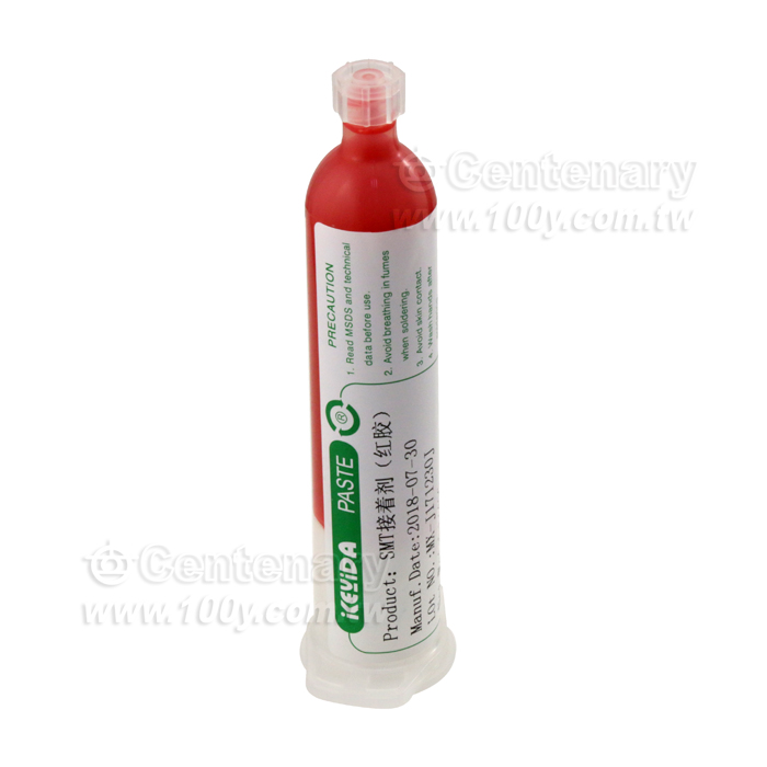 PCB patch red plastic - 122491 Product Image