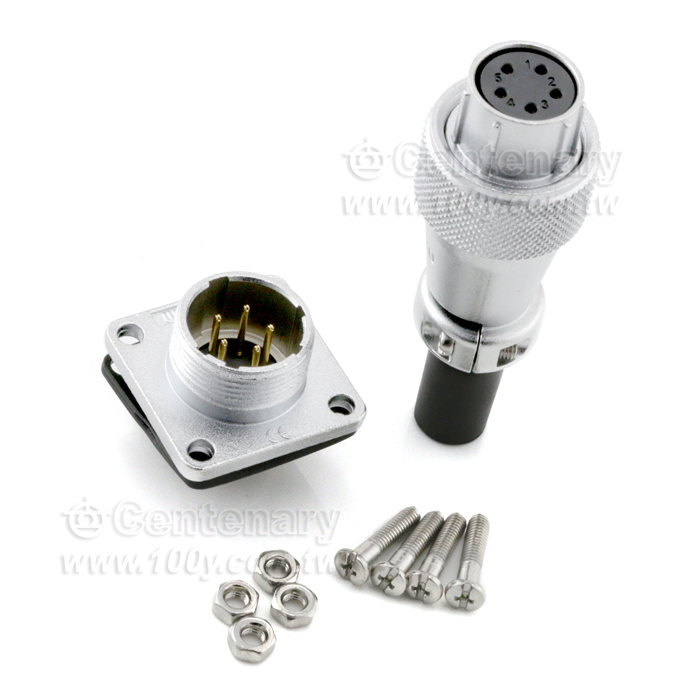 WS16 Series -Industial Circular Connector - 123927 Product Image