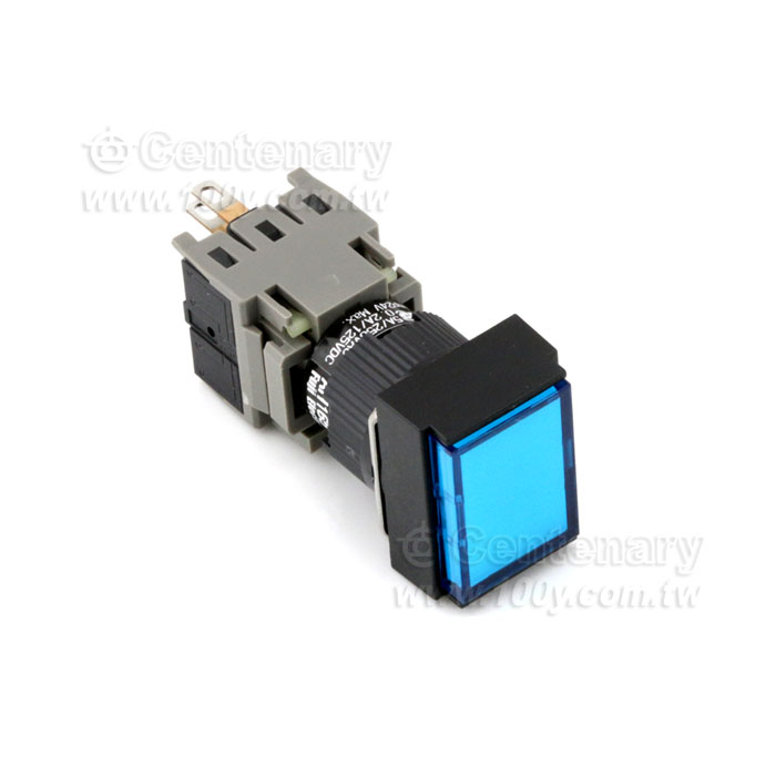 Fuji Electric_帶燈按鈕開關 (藍色 LED24V) - 129230 產品圖片