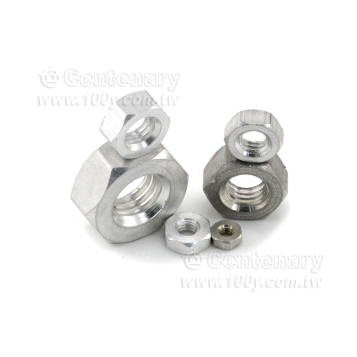 Aluminium alloy nut - 123864 Product Image