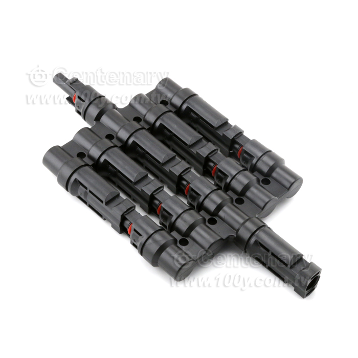 MC4-T型 太陽能連接器六通 5進1出 - 118913 產品圖片