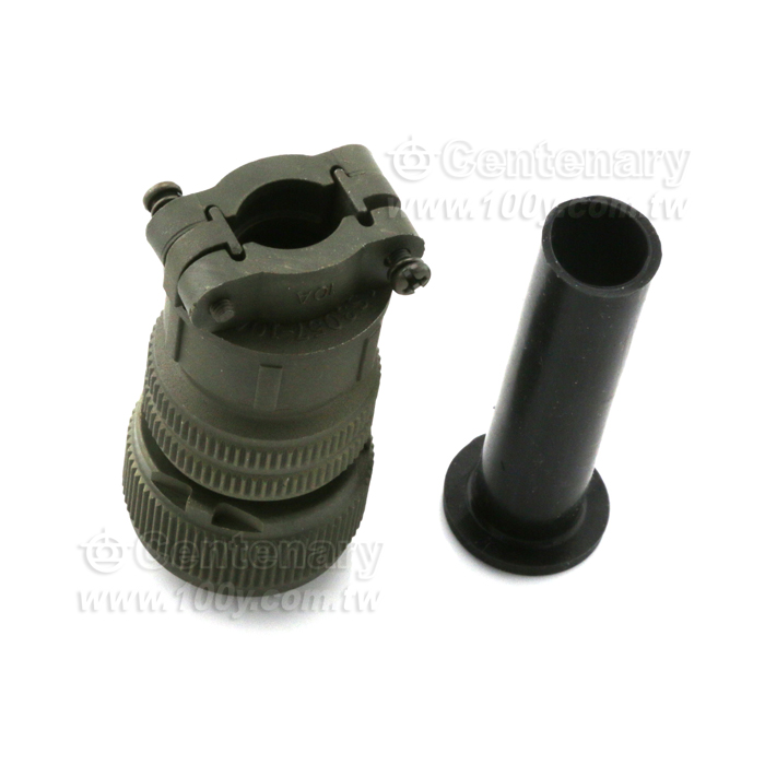 Straight Plug+Cable Strain Relief Clamp - 120589 Product Image