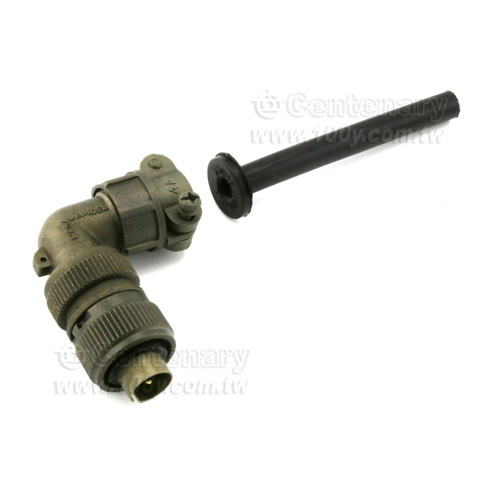 3P公端90度彎管接頭+電纜夾 - 120535 產品圖片