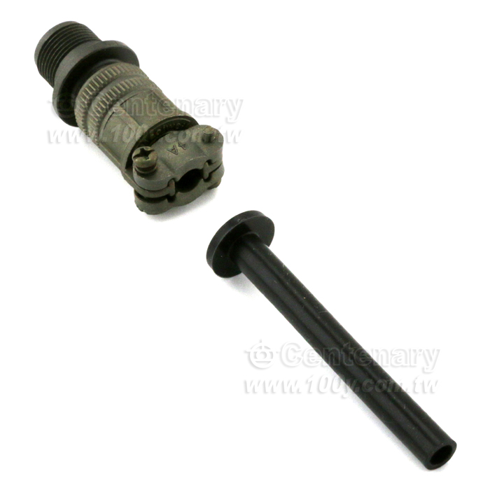 Straight Plug+Cable Strain Relief Clamp - 120539 Product Image