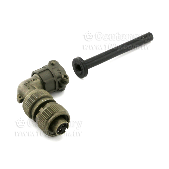 90° Angle Plug+Cable Strain Relief Clamp - 120538 Product Image