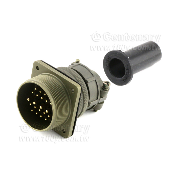 Wall Mounting Receptacle+Cable Strain Relief Clamp - 121743 Product Image