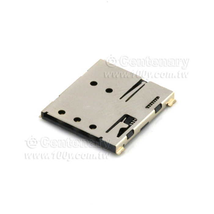 自弹式 NANO卡座-SIM卡座 7P 微卡卡座 微卡槽 镀金 Nano SIM 鍍金 - 126290 產品圖片