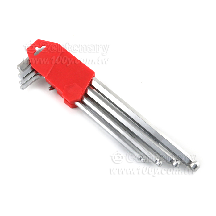 Extra-Long 9PC Ball-Shaped Wrench - 124166 Product Image
