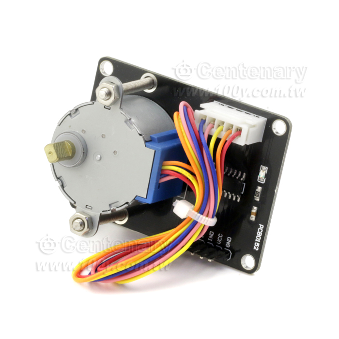 DC5V 4相5線步進電機 28YBJ-48 - 129429 產品圖片