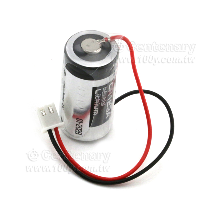 國際CR123A鋰電池 3V/1400mAh 帶2P插頭 - 126286 產品圖片