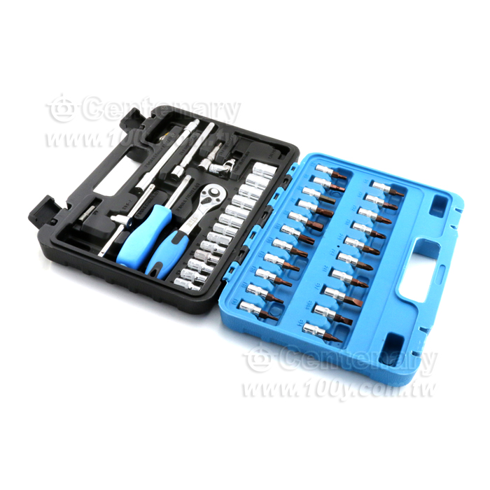 46件棘輪扳手工具組 (S2批頭) - 124553 產品圖片