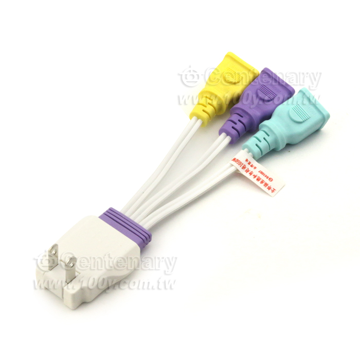 1 to 3 Arbitrary Adapter Power Cord - 129450 Product Image
