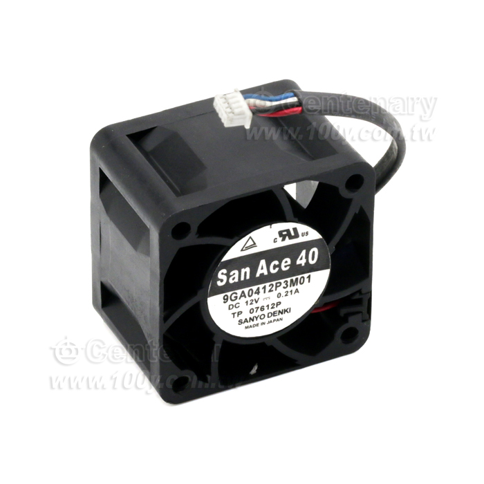 12V PWM/4引線直流風扇 40*40*28MM - 129529 產品圖片