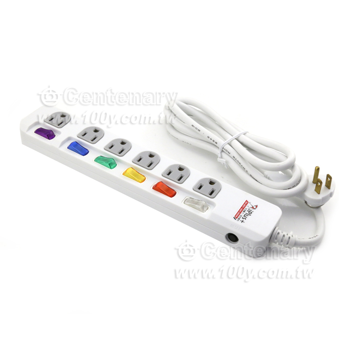 3P*6 AC Power Strip - 129442 Product Image