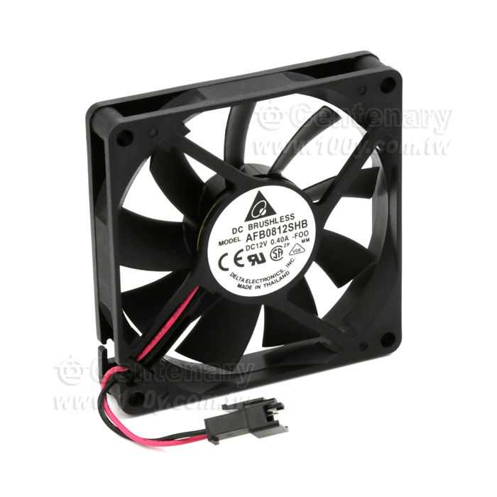Delta 雙滾珠0.4A 2線80*80*15mm - 130338 產品圖片