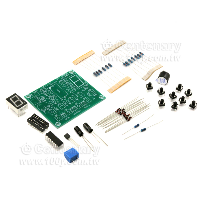 CD4511-多路八路搶答器套件  DIY套件 - 130123 產品圖片