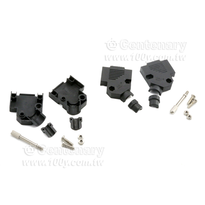 DSUB 2P 45°female head shell - 130705 Product Image