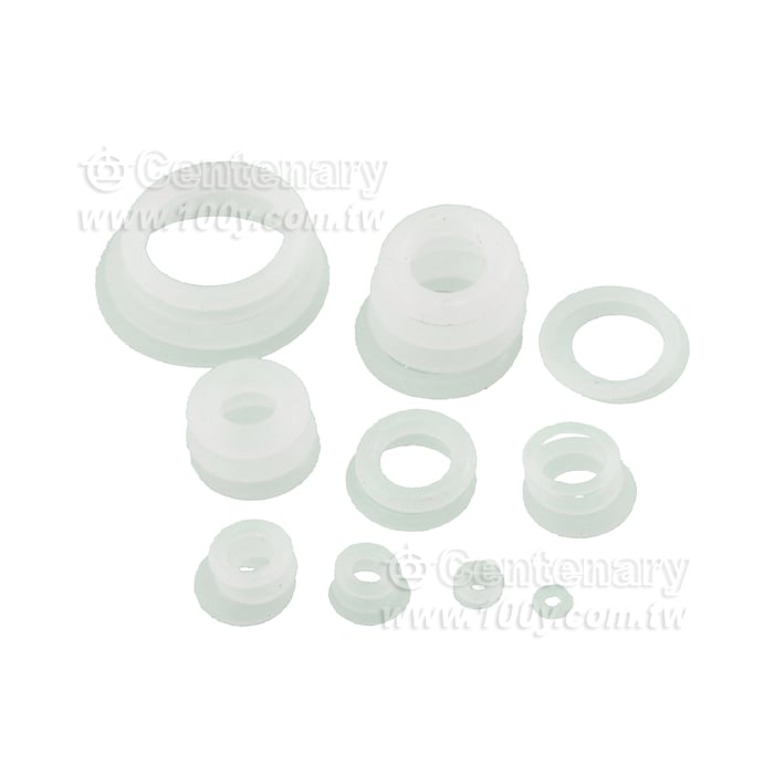 白色 耐高溫橡膠密封圈 外徑15mm 線徑3mm - 130786 產品圖片