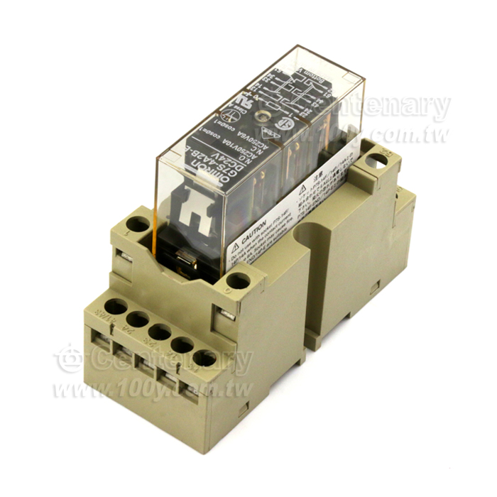 OMRON_安全繼電器 +座子 一套  DC24V - 130730 產品圖片