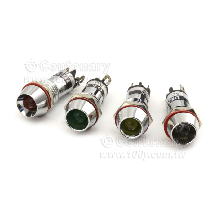 M10 LED燈附電阻 110V 綠 - 29559 產品圖片